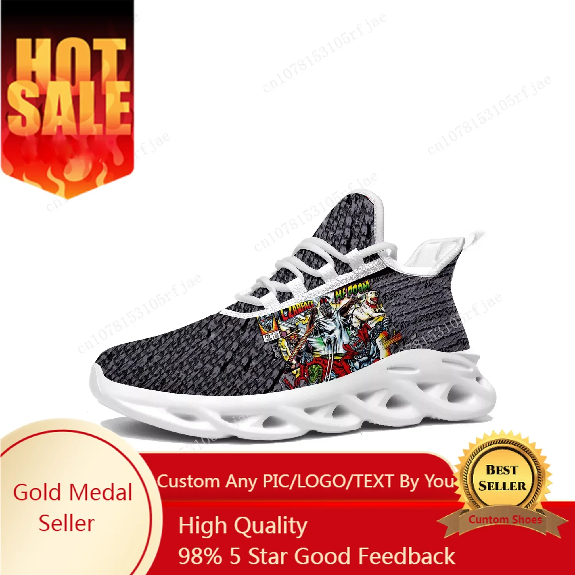 Women'S Shoes Running Sports - MF Doom Flats Sneakers Mens Womens