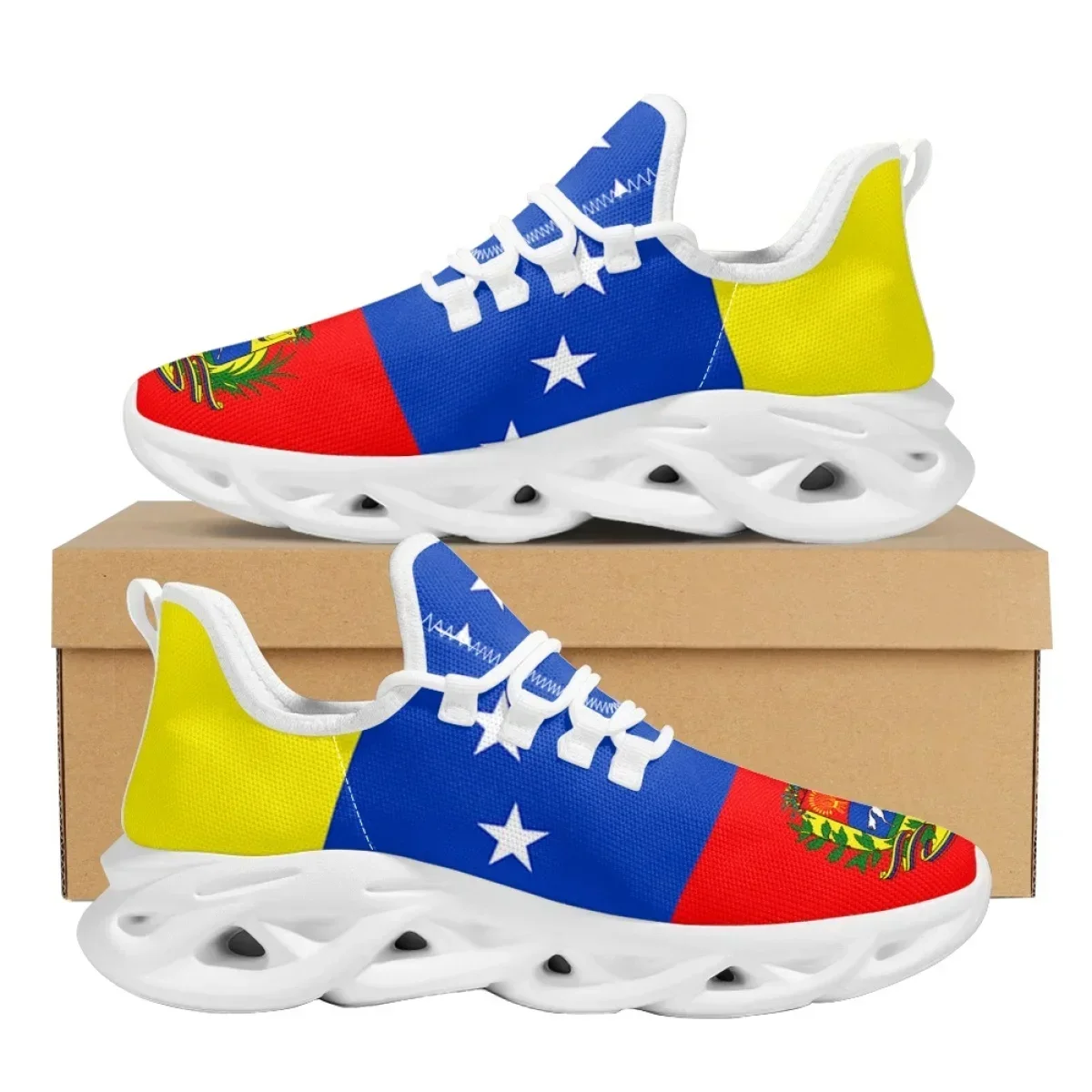 Venezuela Flag Sneakers for Wo - Women Shoes Tennis 评论和价格
