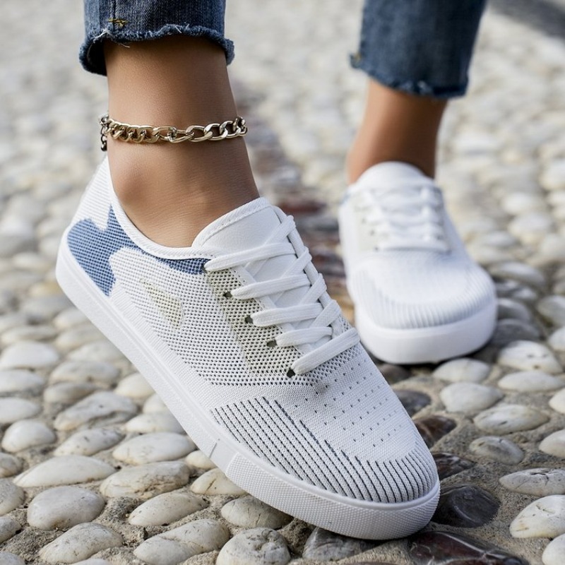 Women Casual Sneakers Woven Lo - Women Shoes Tennis 评论和价格