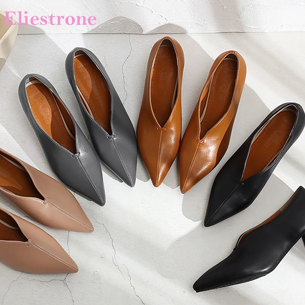 Brand New Pointed Toe Black Gr - Women'S Shoes Big Feet 评论和价格
