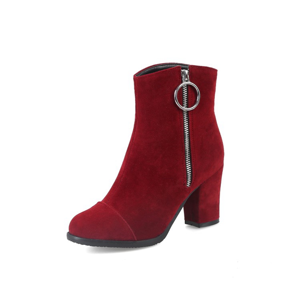 Botas De Mujer Ankle Boots Wom - Women'S Shoes Big Feet 评论和价格