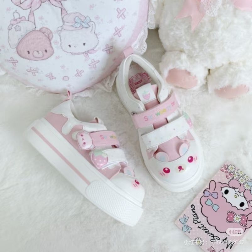 2026 Autumn New Cute Strawberr - Women'S Shoes Big Feet 评论和价格