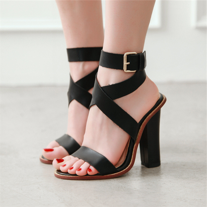 Women's Gladiator Sandals High - Women'S Shoes Big Feet 评论和价格