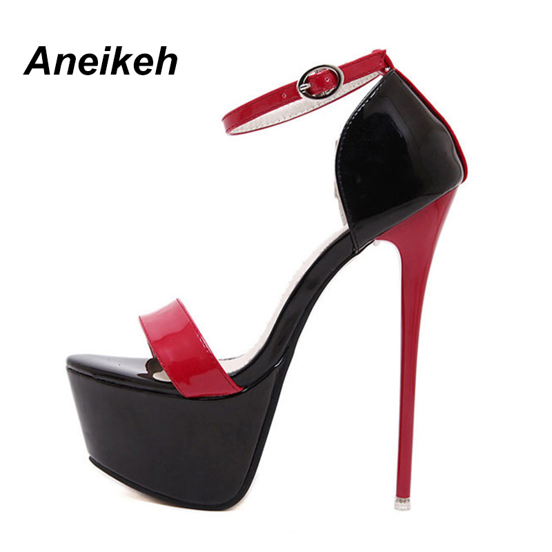 Aneikeh 2026 Fashion Peep Toe  - Women'S Shoes Big Feet 评论和价格