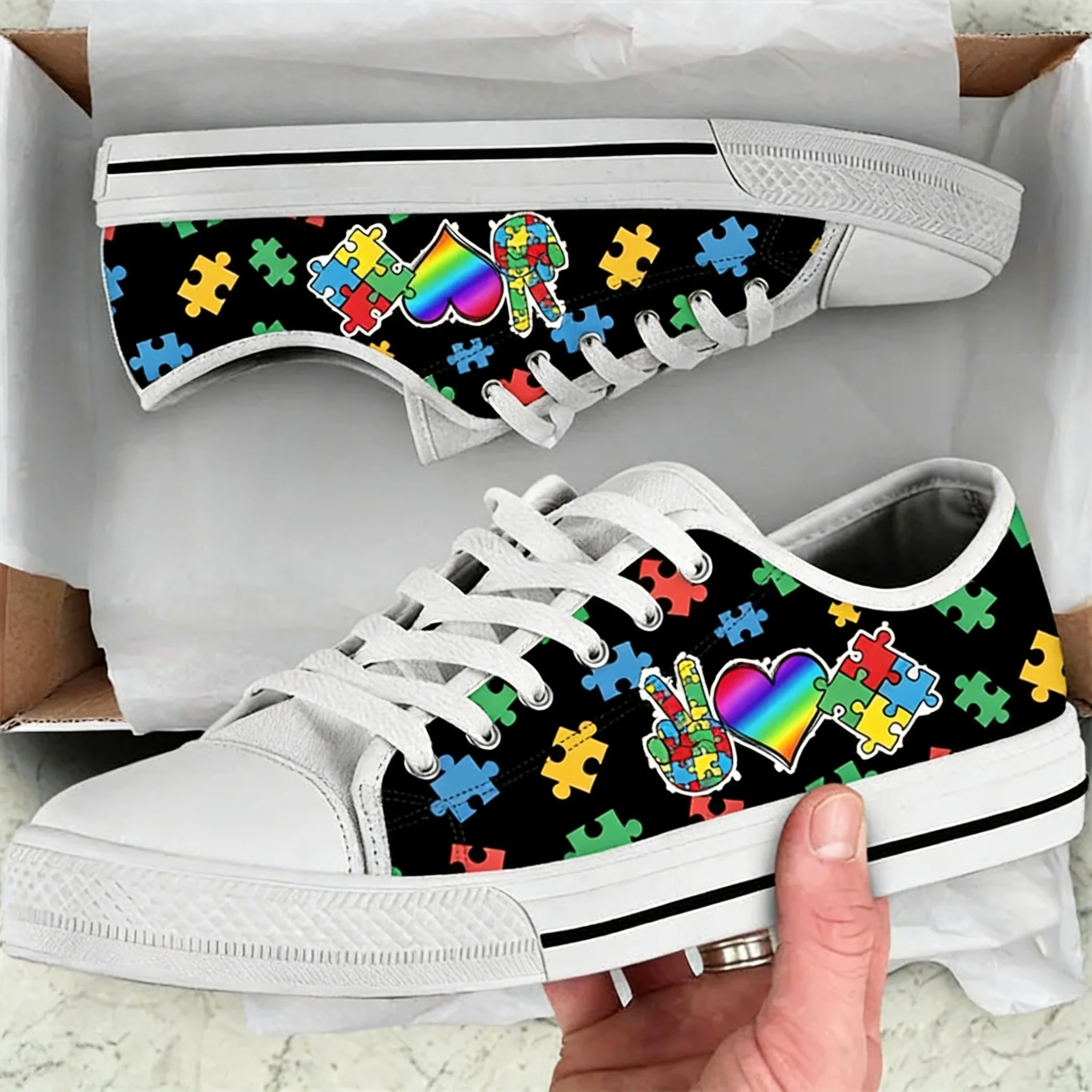 Fashion Low Top Canvas Shoes f - Women Shoes Tennis 评论和价格