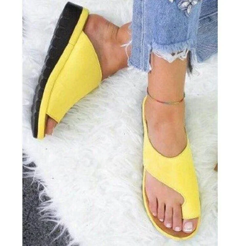 Women Summer Sandals Comfy Pla - Women'S Shoes With Bunions 评论和价格