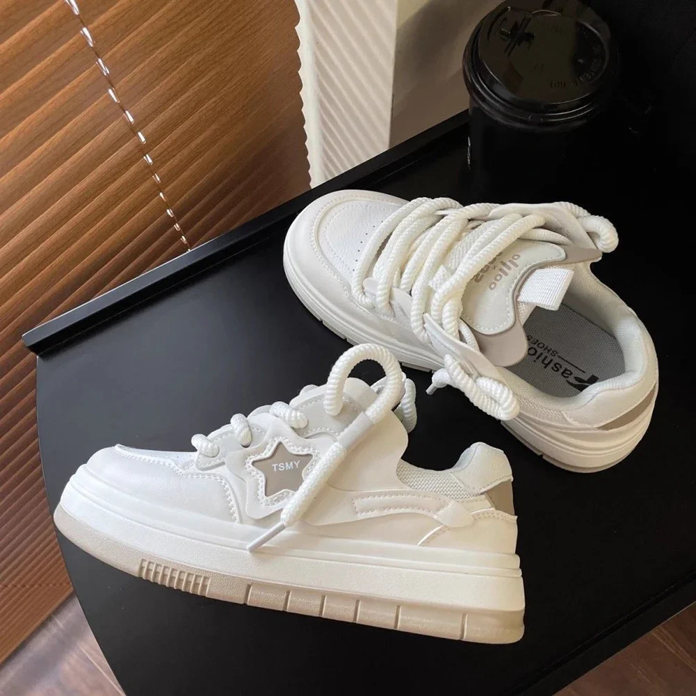 Star Walking Sneakers Y2K Plat - Women Shoes Tennis 评论和价格