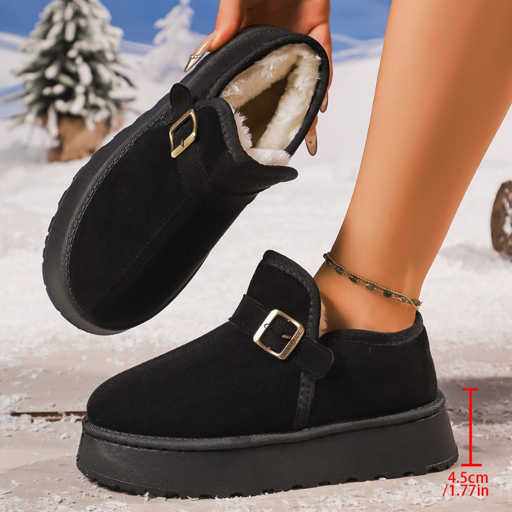 Women's Winter Snow Boots Thic - Women'S Shoes Big Feet 评论和价格