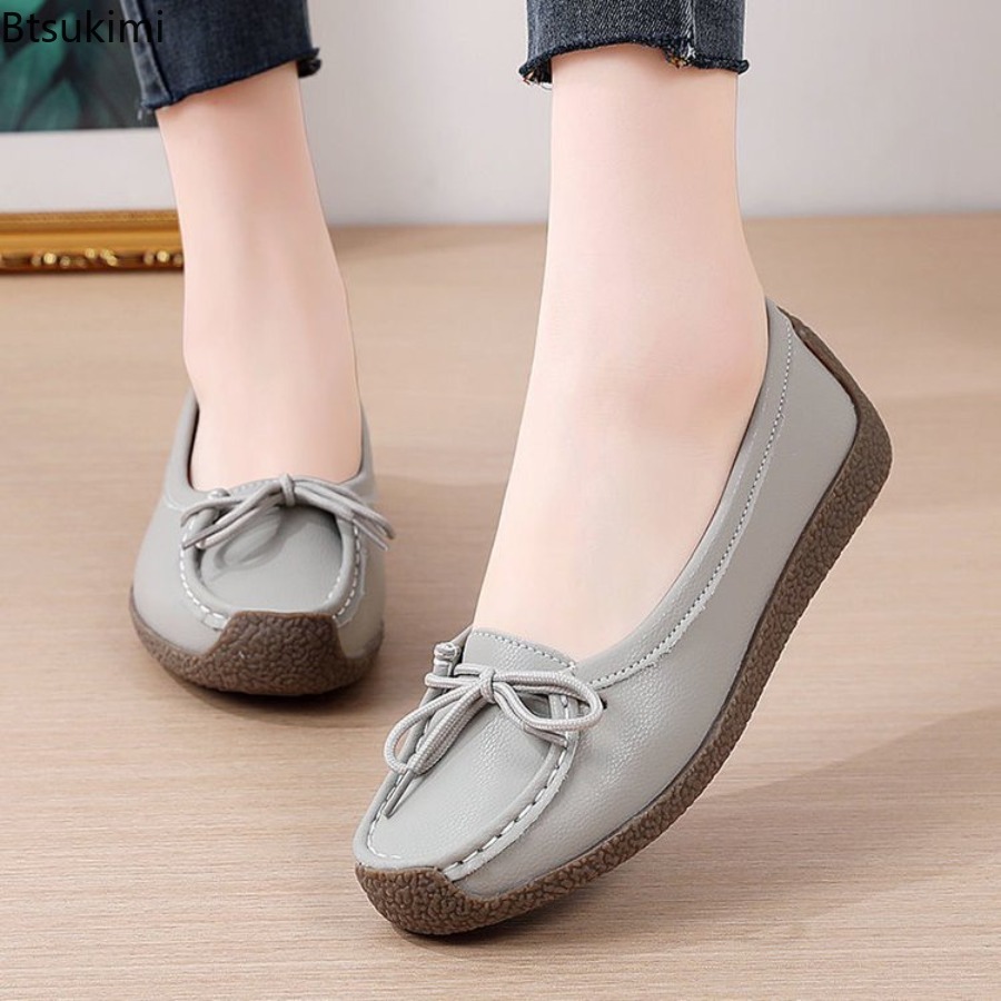2026 New Mom Shoes Comfortable - Women'S Shoes Round Toe 评论和价格