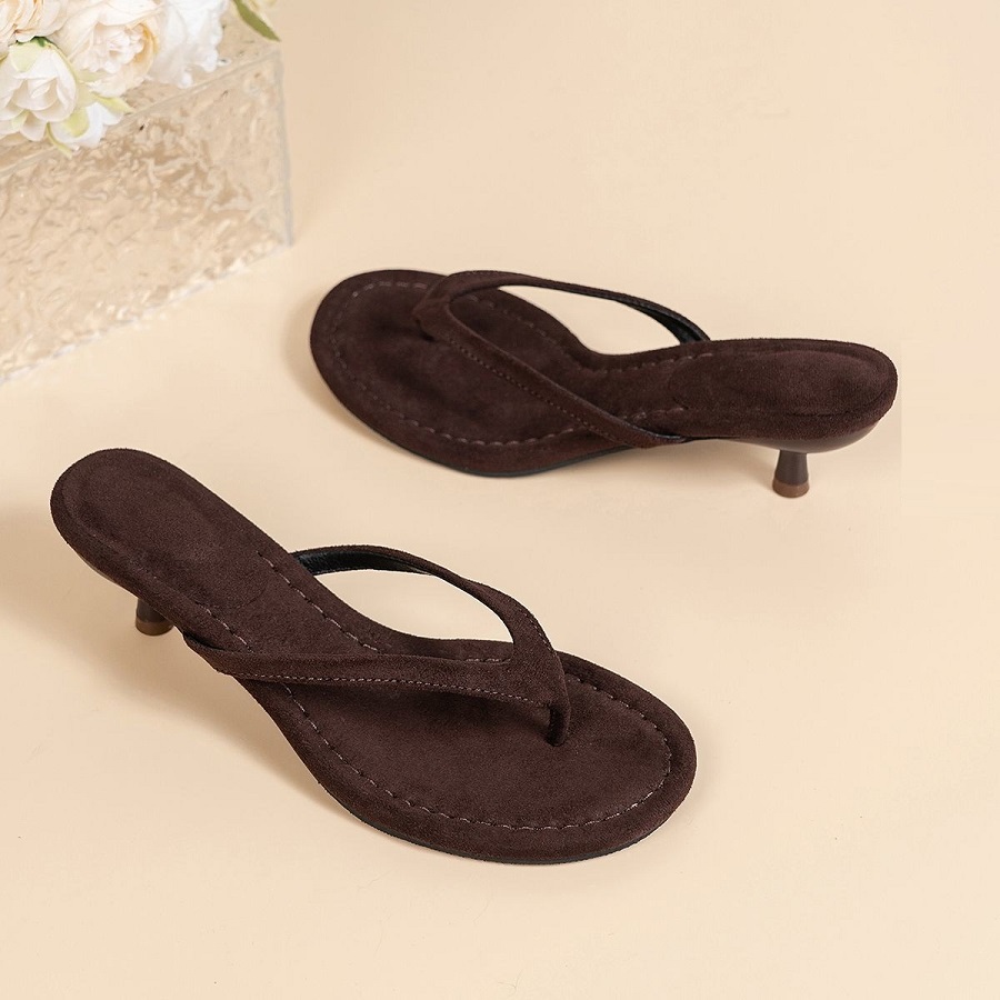New Faux Suede Heeled Thong Sa - Women'S Shoes Toms 评论和价格