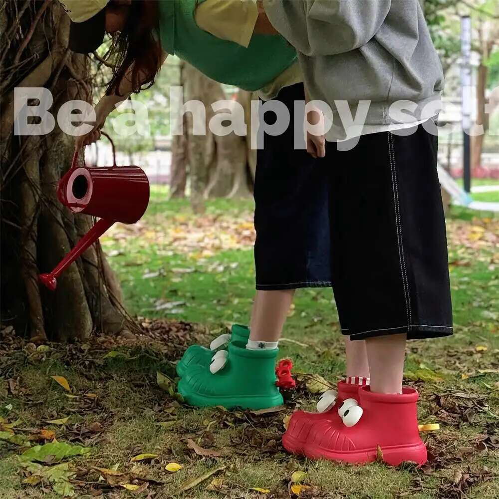 Women Rain Boots Round Toe Big - Women'S Shoes Big Feet 评论和价格